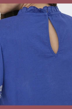 Jdyvera S/S Embroidery Top