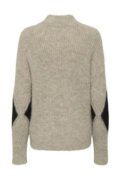 Jdyviv Life L/S High Neck Pullover Knt