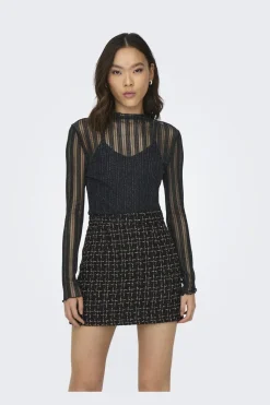 Jdyvivy L/S Lurex Top