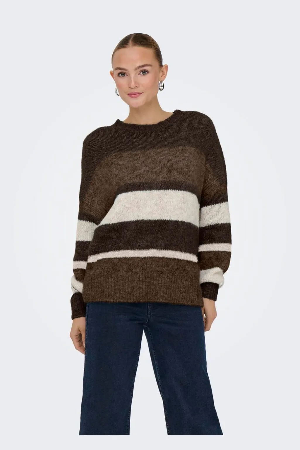 Jdyzoey Life L/S On Colorblock Pull Knt