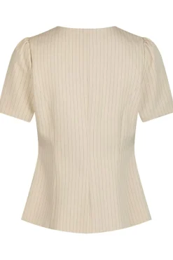 Jules Pinstriped Blouse 164812