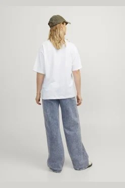 Jxandrea Loose Ss Logo Tee