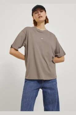 Jxandrea Loose Ss Logo Tee