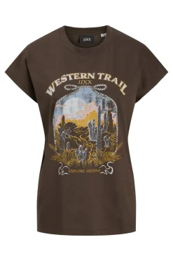 Jxastrid Sl Boxy Print Tee