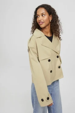 Jxcarlie Short Trenchcoat Sn