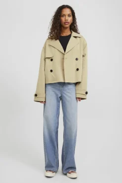 Jxcarlie Short Trenchcoat Sn