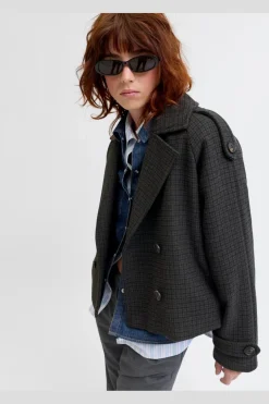 Jxelle Carlie Short Trenchcoat