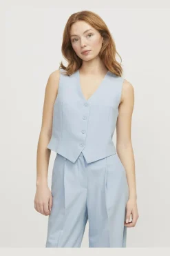 Jxellis Waistcoat Tlr Ln