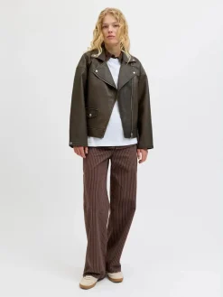 Jxfrida Washed Biker Jkt Sn