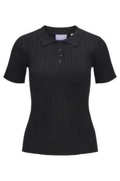 Jxhadley Tight Ss Polo Knit
