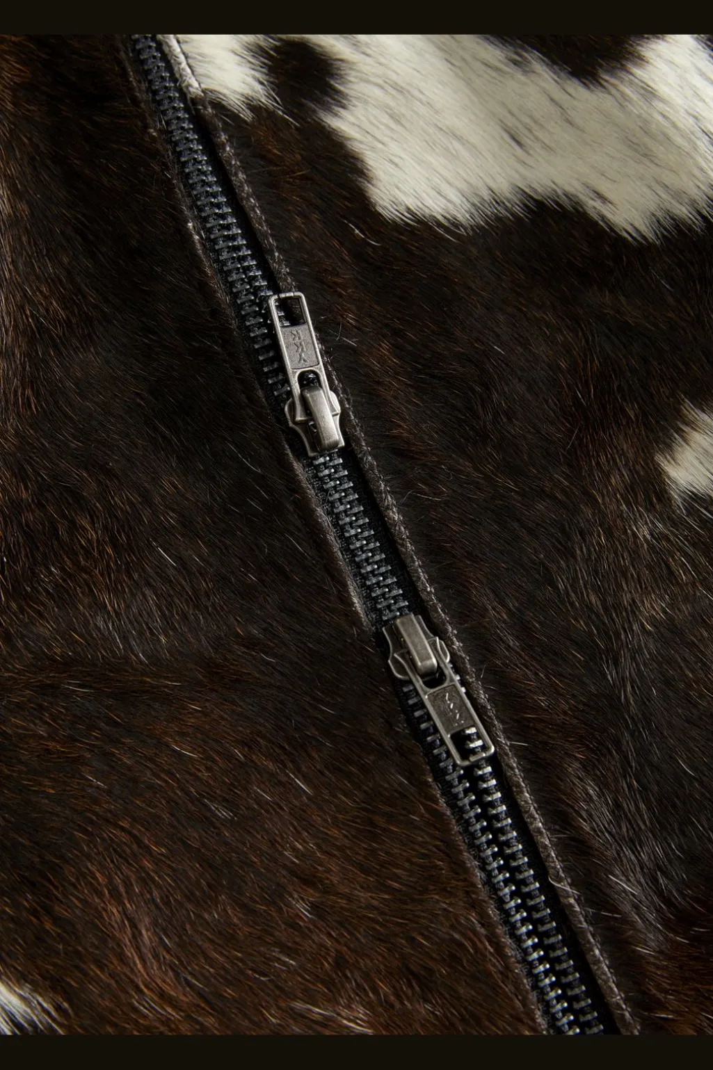 Jxhannah Cow Leather Short Skirt