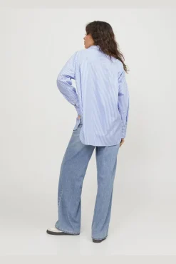 Jxjamie Ls Relaxed Poplin Shirt