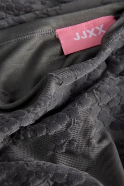 Jxjasmin Minna Flock Sl Dress Ln