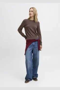 Jxlayla Comfy Ls Crew Neck Knit Ln