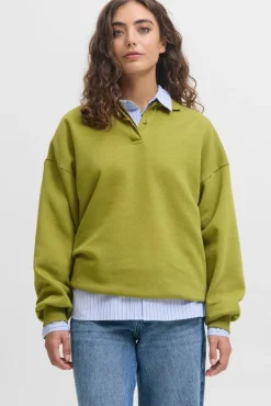 Jxpaloma Loose Ls Polo Swt Ln