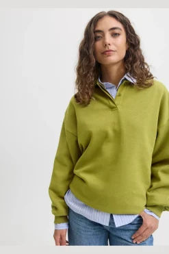 Jxpaloma Loose Ls Polo Swt Ln