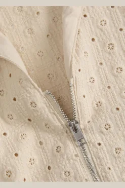 Jxselma Broderie Anglaise Zip Top