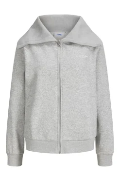 Jxstudio Vesterbro Flat Knit Zip Swt Sn