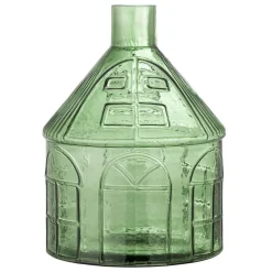 Kamila Vase, Grøn, Genanvendt Glas