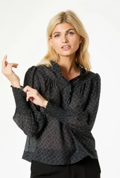 Karia Illusion Blouse