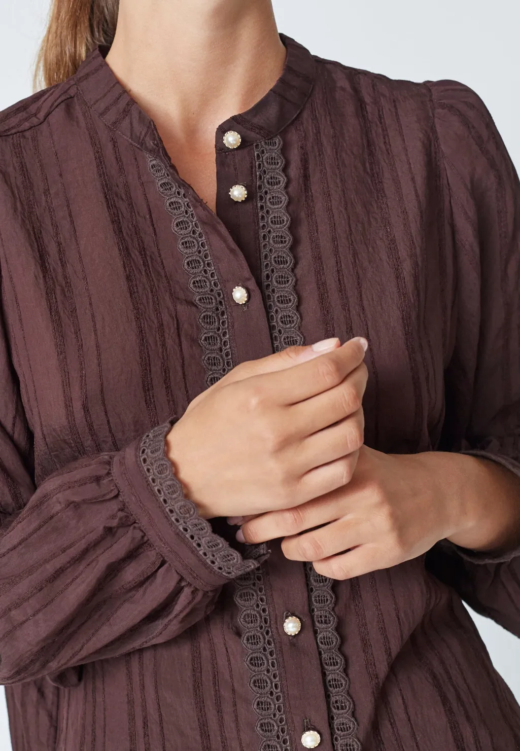 Kesicc Lace Shirt 35960