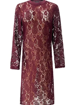 Lacy Ls Long Dress 22272