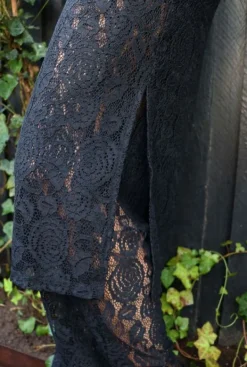 Lacy Ls Long Dress 22272