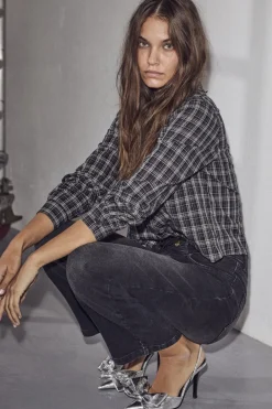 Lami Crop String Tie Jeans HL10064