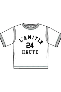 L'Amitié Loose Team Tee HL10013