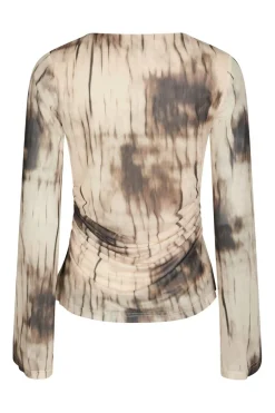 Lenida Faded Mesh Blouse 167053