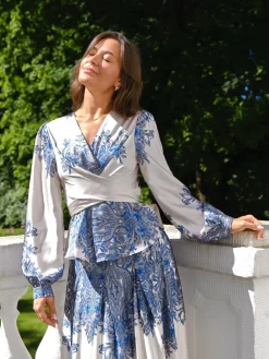 Lenni Paisley Border Skirt 166205