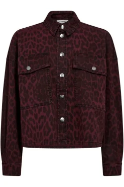 Leocc Denim Crop Shirt 35931