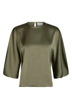 Liora Heavy Sateen Blouse 165567