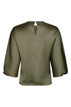 Liora Heavy Sateen Blouse 165567