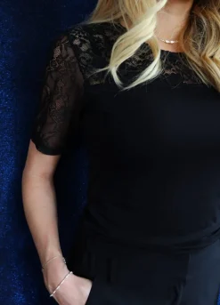 Lisa Ss Lace Blouse 2 22276