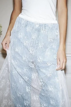 Loreta Lace Sequins Skirt 164611