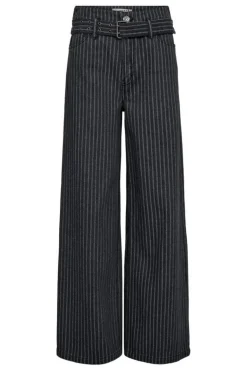 Lou Stripe Belt Jeans HL10175