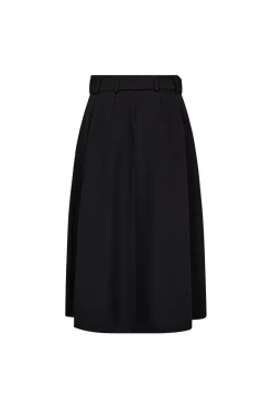 Lunacc Belt Midi Pleat Skirt 44003