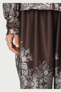 Lunet Paisley Border Pants 167274