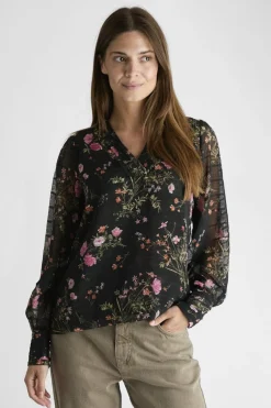 Mahra Flower Print Blouse