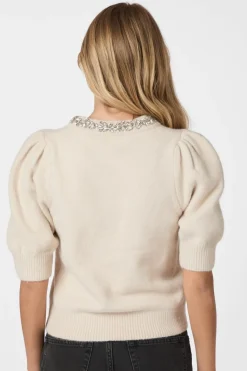 Maia Stone Knit Blouse 162914