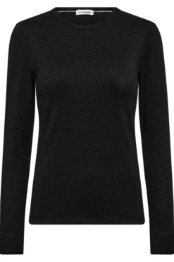 Mannycc Lurex Emb L/S Tee 33210