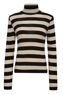 Masoncc Stripe Rollneck Blouse 33194
