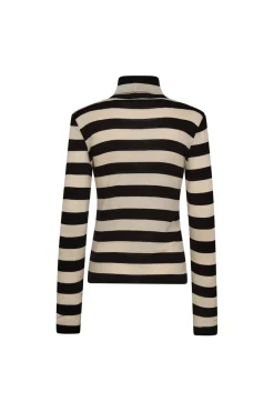 Masoncc Stripe Rollneck Blouse 33194