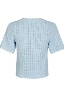 Meiko Solid Knit Blouse 164706