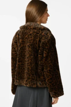 Melodie Leo Faux Fur Jacket