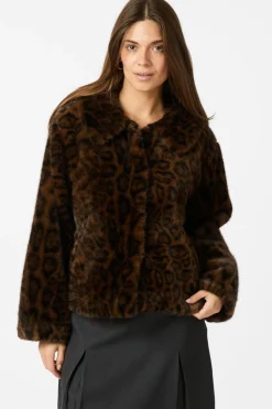 Melodie Leo Faux Fur Jacket