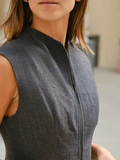 Melville Herringbone Dress 166190