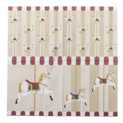 Merry-go-round Serviet, Natur, FSC® Mix, Papir 82062899