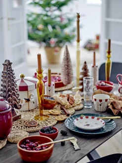 Merry-go-round Tallerken, Rød, Stentøj 82062866